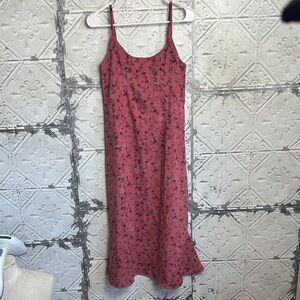 Floral Dress in Rose Pink